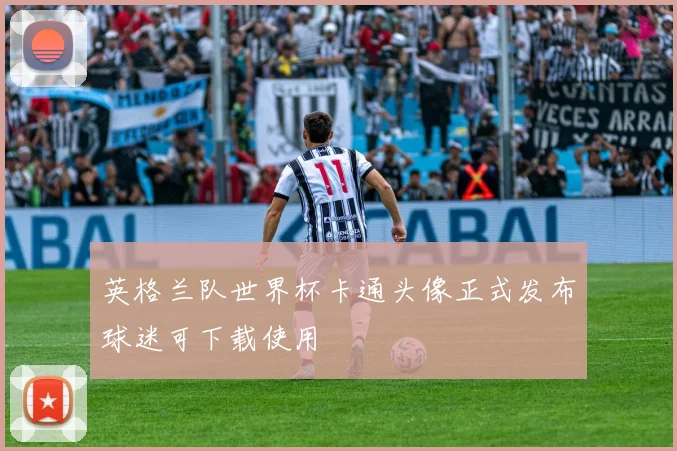 英格兰队世界杯卡通头像正式发布球迷可下载使用