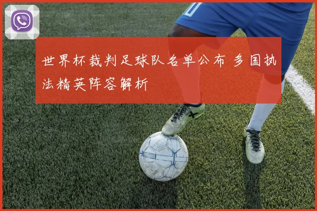 世界杯裁判足球队名单公布 多国执法精英阵容解析
